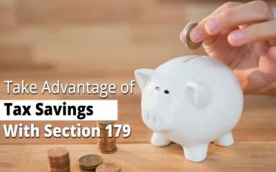 Take Advantage of Tax Savings With Section 179